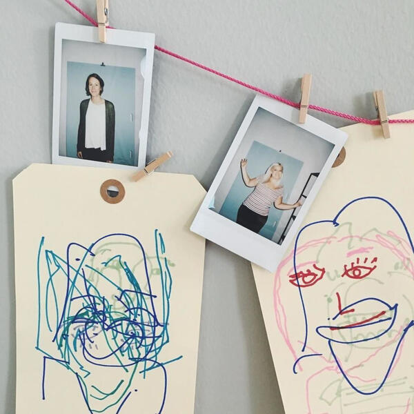 Drawn image of Aimee